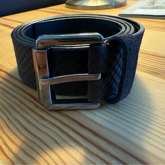 louis vuitton chrome belt